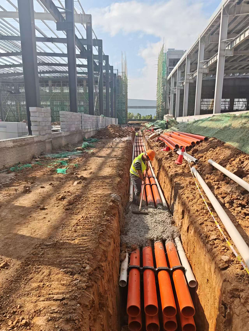 建工集團(tuán)產(chǎn)業(yè)園MPP電力管配套項(xiàng)目