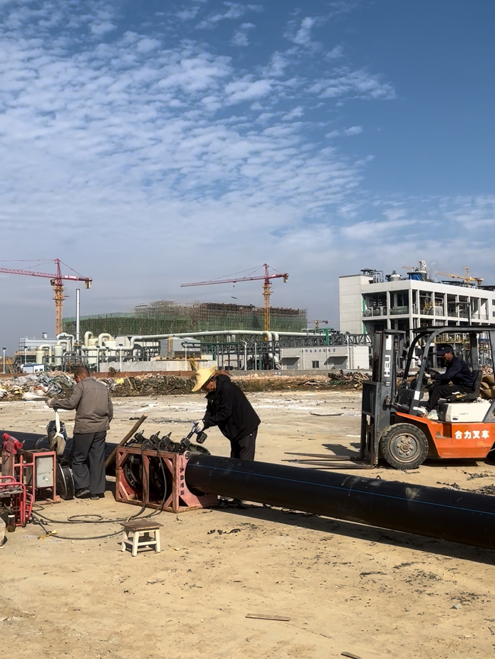 孝感市兩河流域生態(tài)治理PE排水管項(xiàng)目